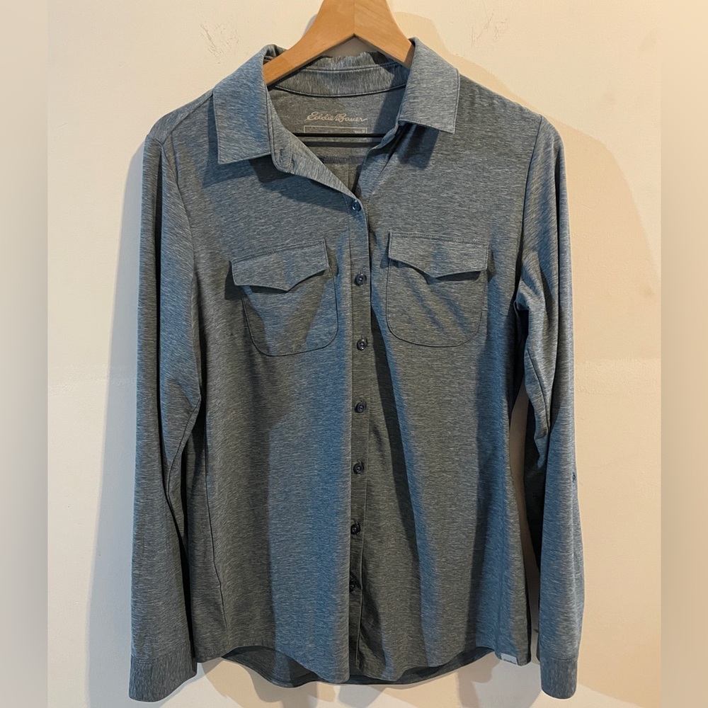Eddie Bauer long sleeve button up shirt